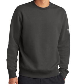 Nike Club Fleece Sleeve Swoosh Crew