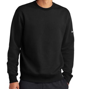 Nike Club Fleece Sleeve Swoosh Crew