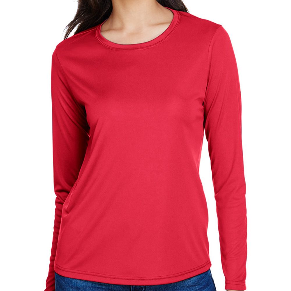 Ladies' Long Sleeve Cooling Performance Crew Shirt