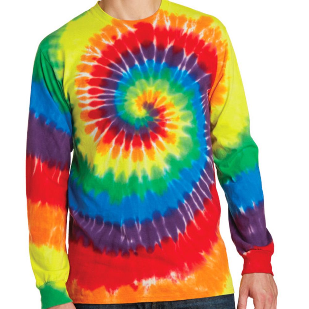 Port & Company Tie-Dye Long Sleeve Tee