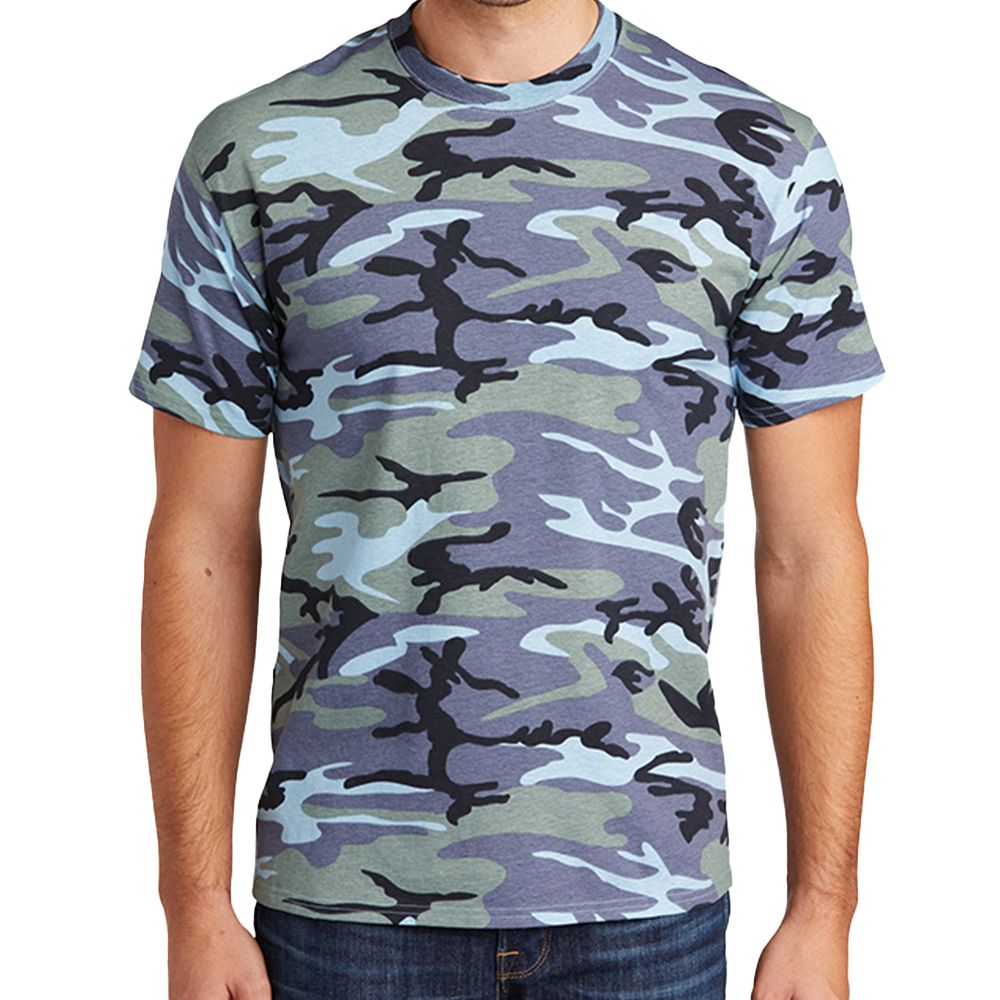 Port & Company Core Cotton Camo Tee