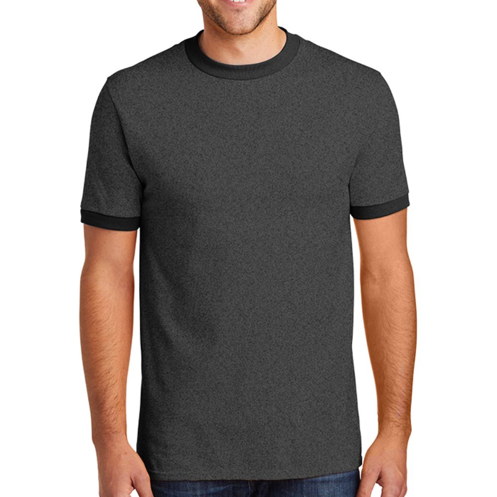 Port & Company Core Cotton Ringer Tee