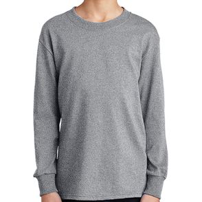 Port & Company Youth Long Sleeve Core Cotton Tee
