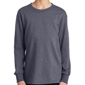 Port & Company Youth Long Sleeve Core Cotton Tee