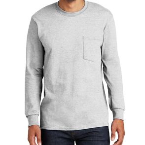 Port & Company Tall Long Sleeve Essential Pocket Tee