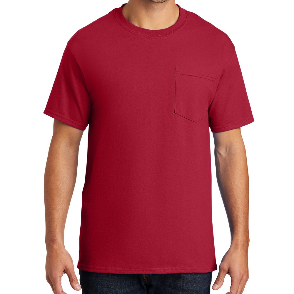 Port & Company Tall Essential Pocket Tee