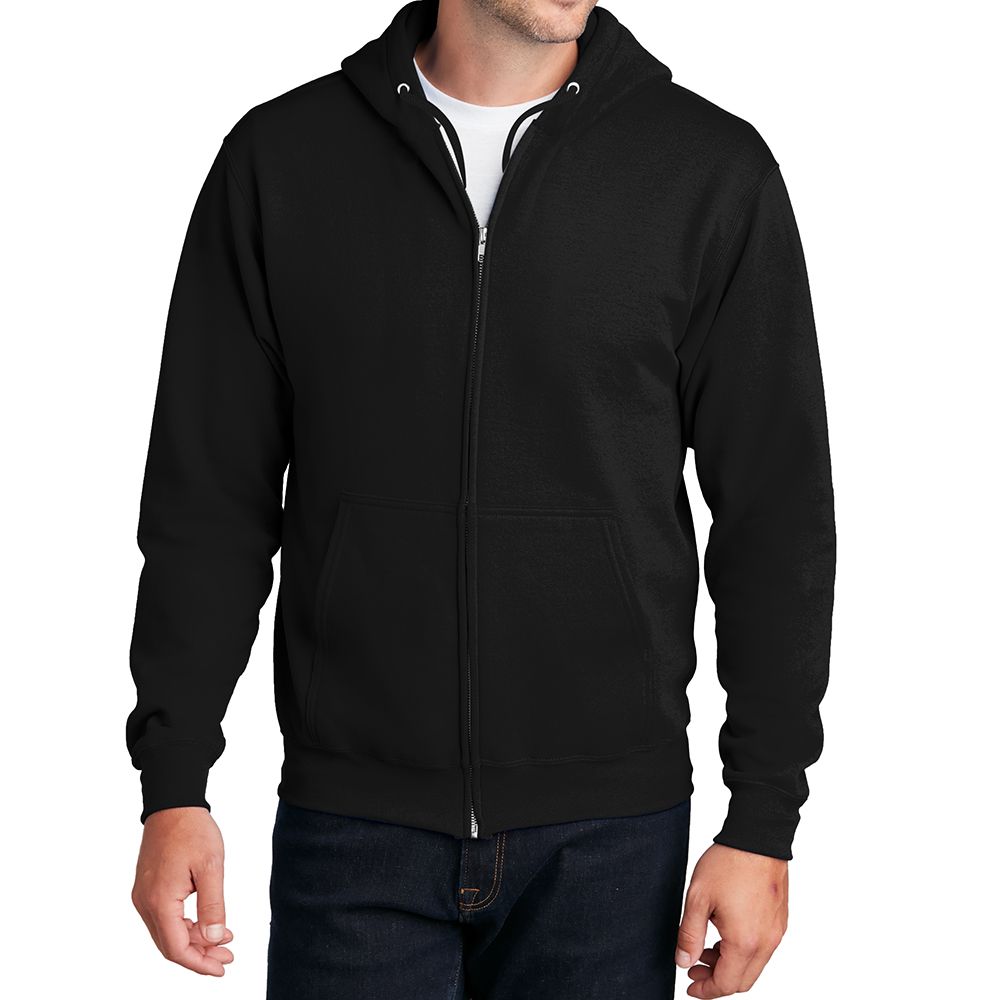 Port & Company Core Fleece Zip Up Hoodie