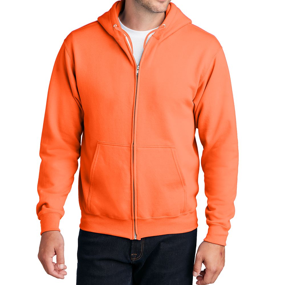 Port & Company Core Fleece Zip Up Hoodie