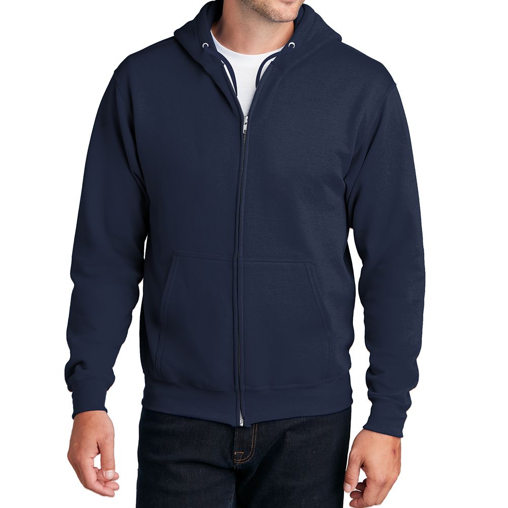 Port & Company Core Fleece Zip Up Hoodie