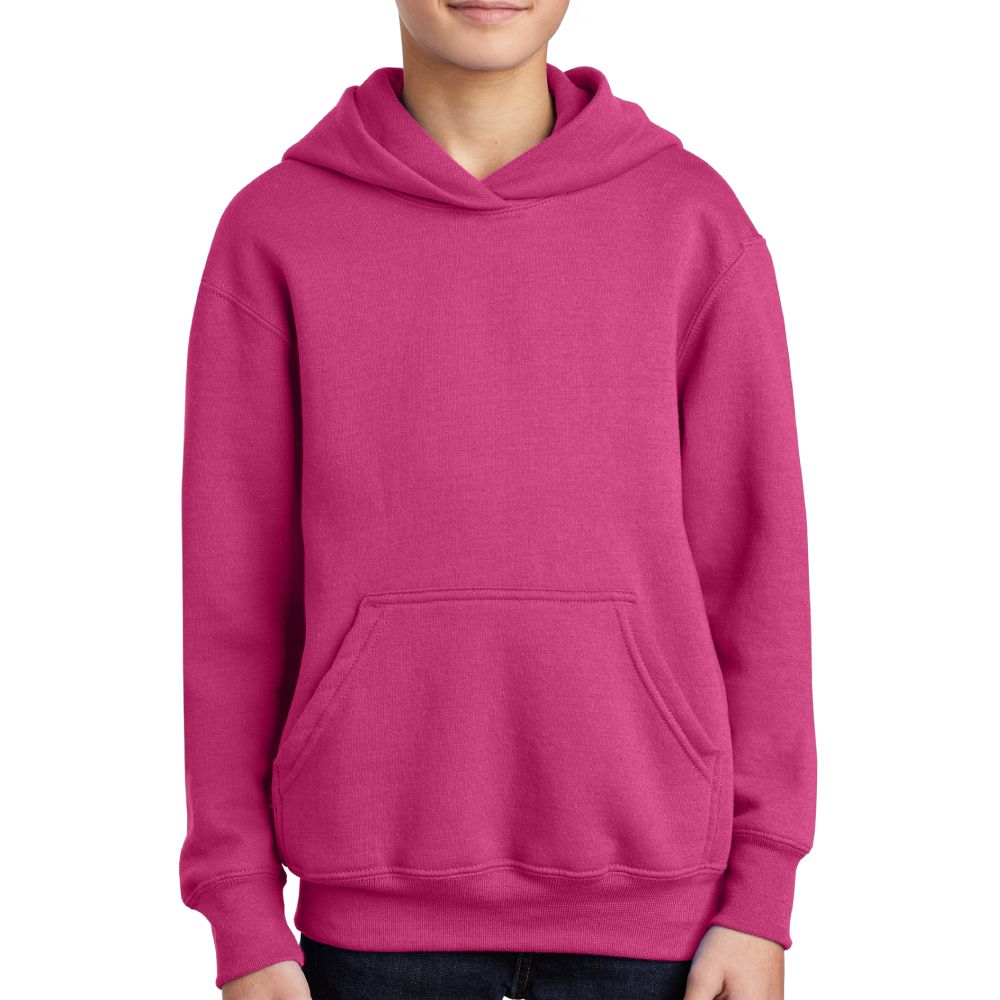 Port & Company Youth Core Fleece Hoodie