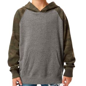 Independent Trading Co. Youth Lightweight Special Blend Raglan Hoodie