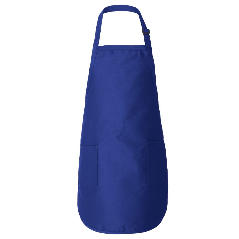 Q-Tees Full-Length Apron with Pockets