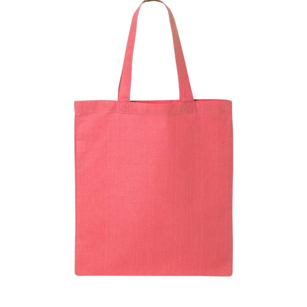 Q-Tees Canvas Tote Bag