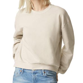 American Apparel Women's ReFlex Fleece Crewneck Sweatshirt