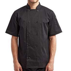 Artisan Collection by Reprime Short-Sleeve Recycled Chef's Coat