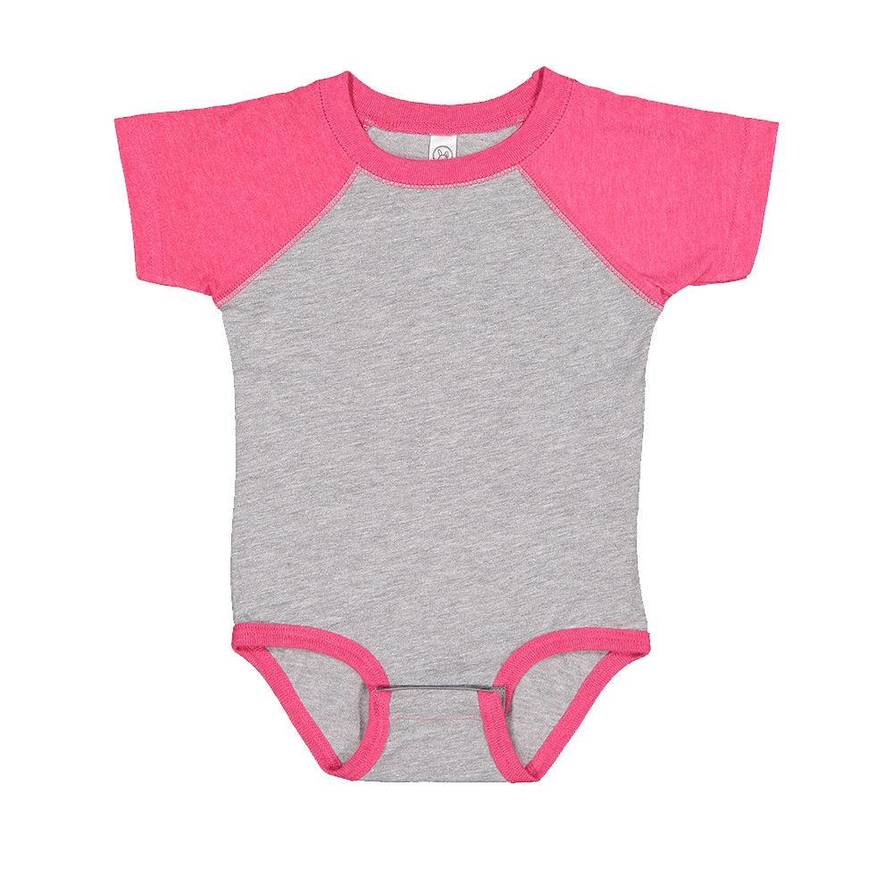 Rabbit Skins Baby Baseball Onesie