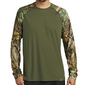 Russell Outdoors Realtree Colorblock Performance Long Sleeve Tee