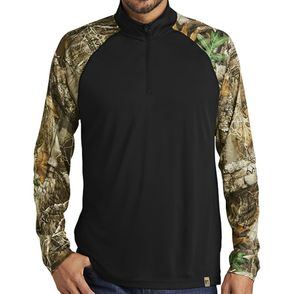 Russell Outdoors Realtree Colorblock Performance Quarter-Zip
