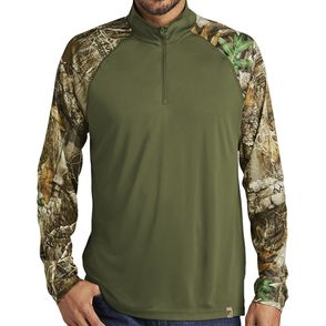 Russell Outdoors Realtree Colorblock Performance Quarter-Zip