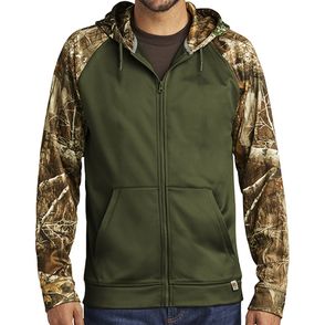 Russell Outdoors Realtree Performance Colorblock Full-Zip Hoodie