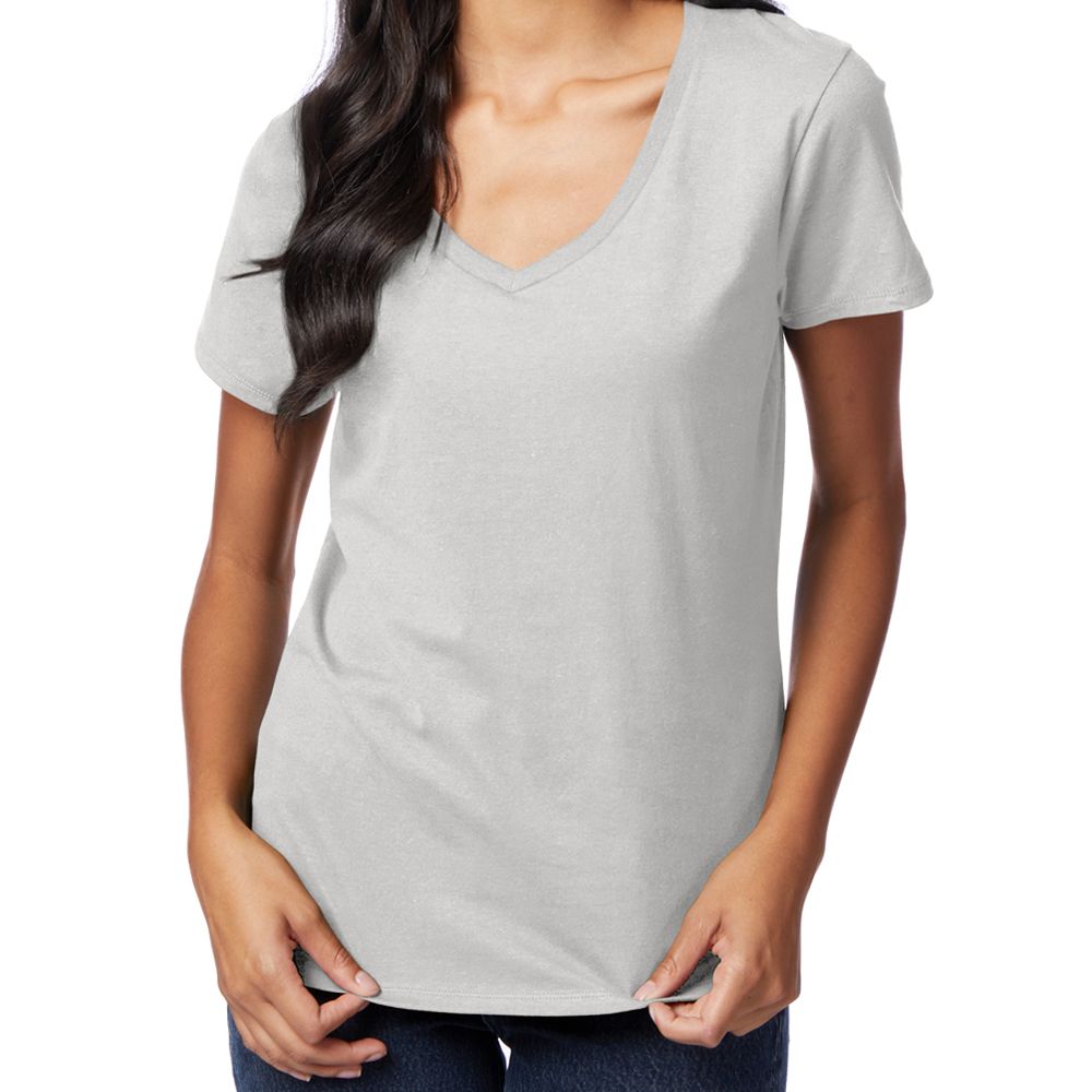 Hanes Nano-T® Women's V-Neck T-Shirt