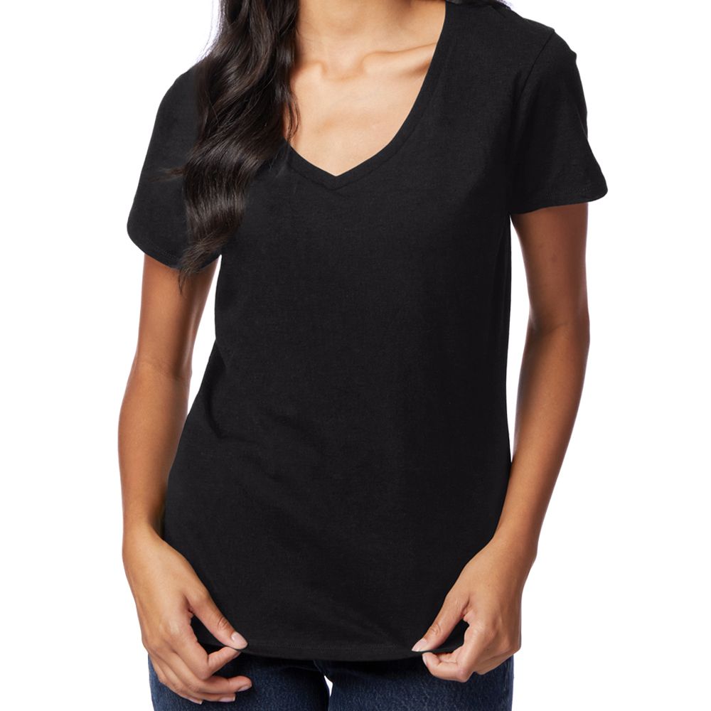 Hanes Nano-T® Women's V-Neck T-Shirt