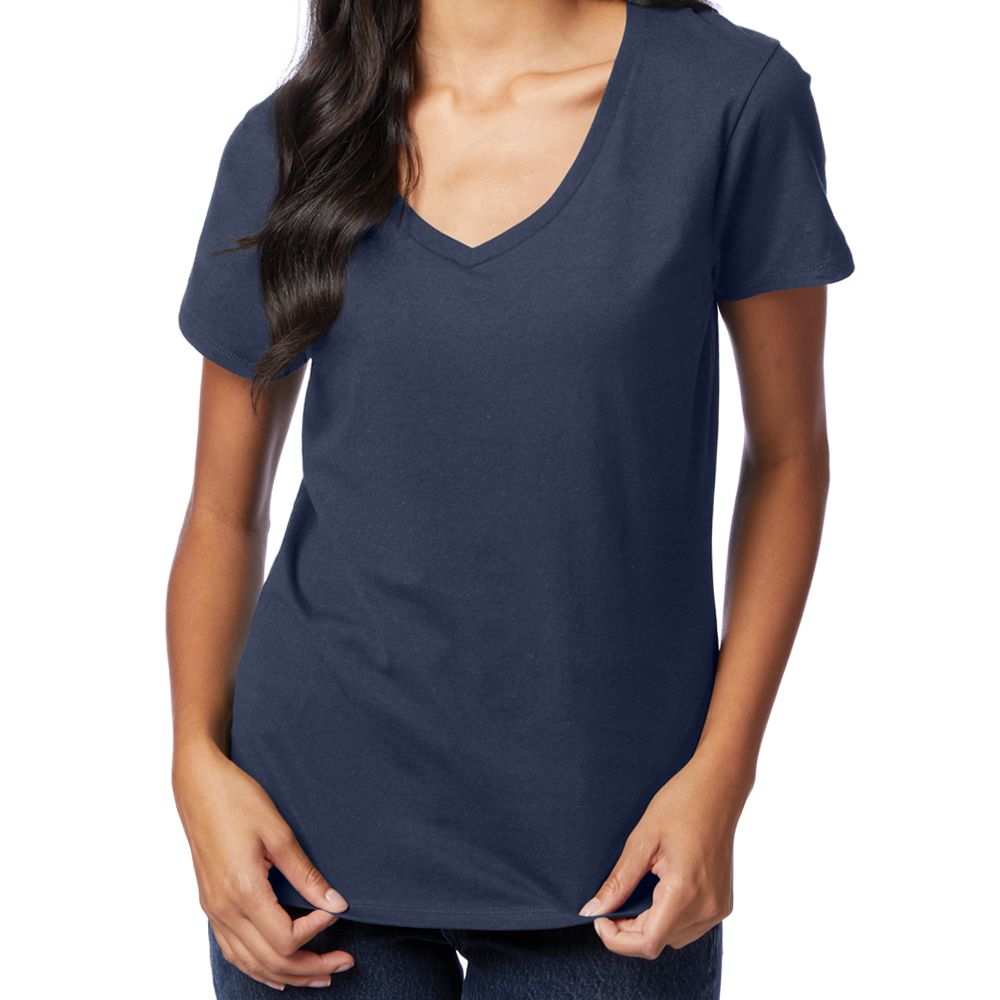 Hanes Nano-T® Women's V-Neck T-Shirt