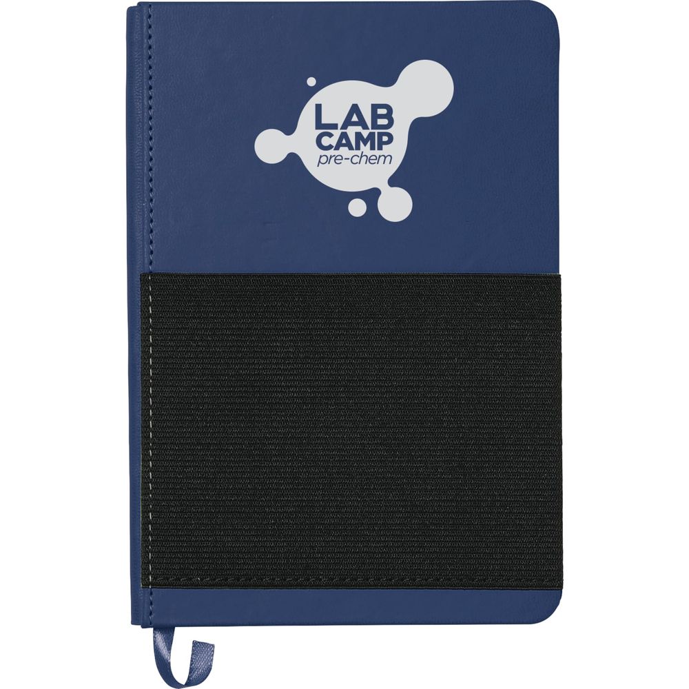 "5" x 7" Elastic Phone Pocket Notebook"