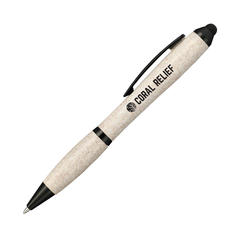 Nash Wheat Straw Ballpoint Stylus Pen