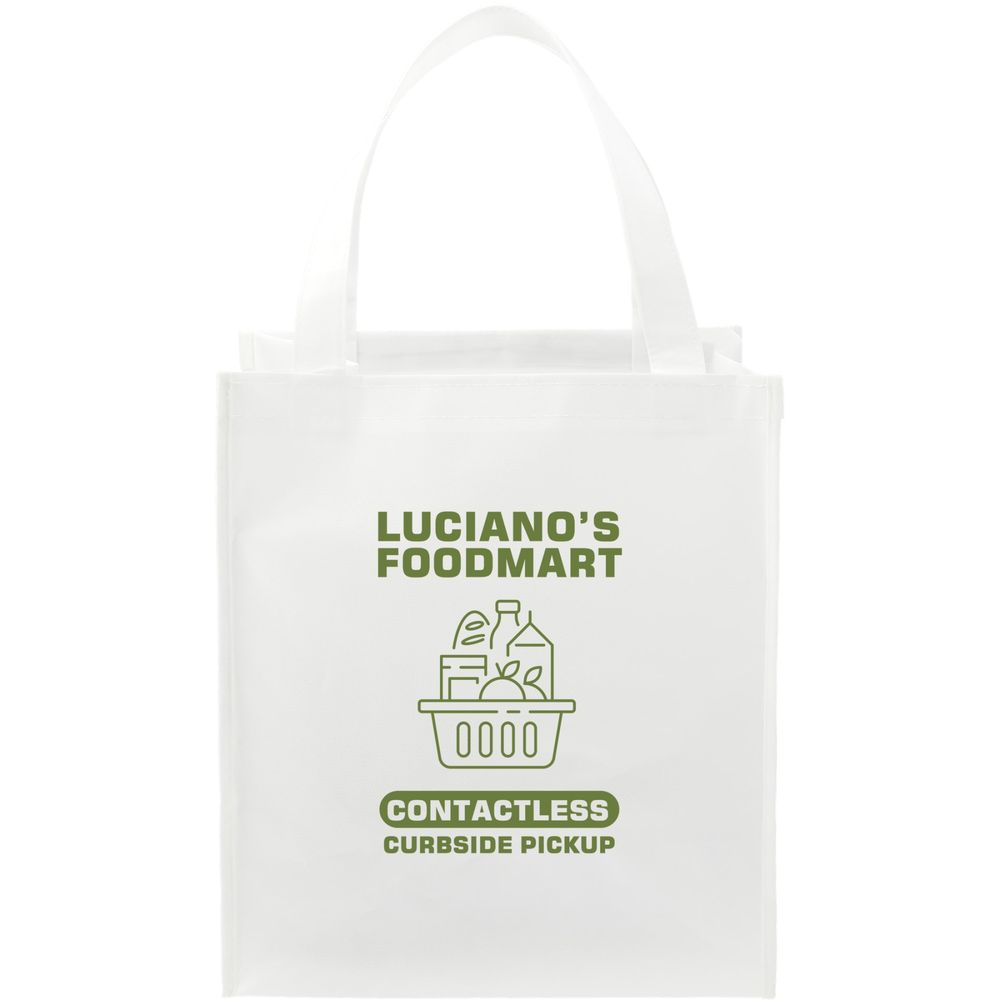 Double Laminated Wipeable Grocery Tote