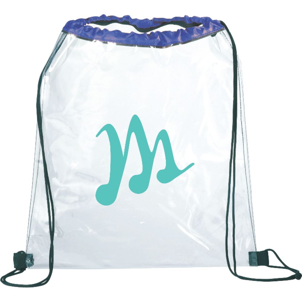 Rally Clear Drawstring Bag