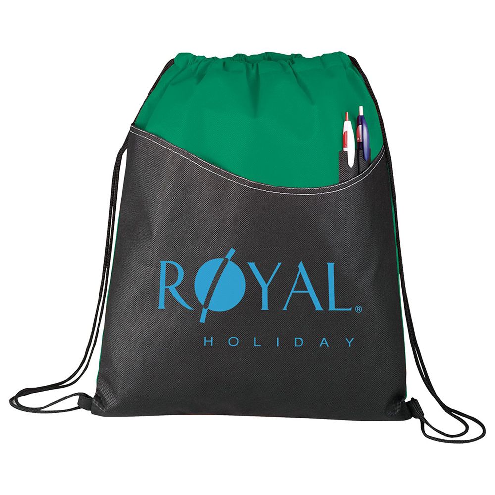 Rivers Non-Woven Drawstring Bag