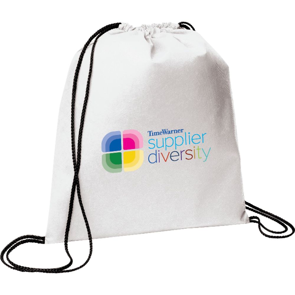 Evergreen Non-Woven Drawstring Bag