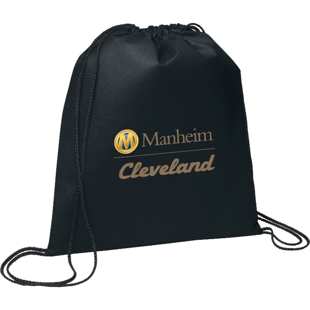 Evergreen Non-Woven Drawstring Bag