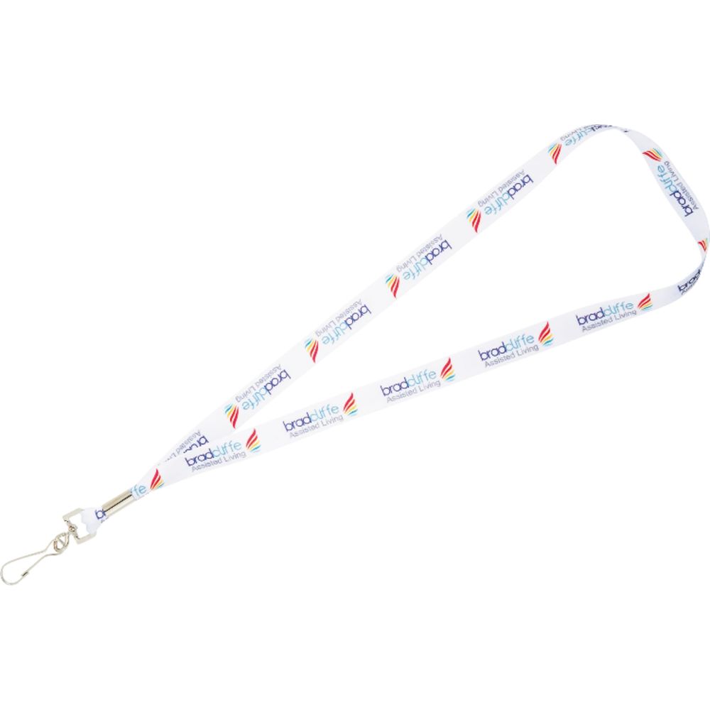 "Full Color 3/4" Premium Lanyard w/ Hook"