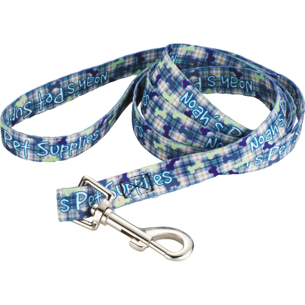 "Full Color 3/4" Wide Premium Pet Leash"
