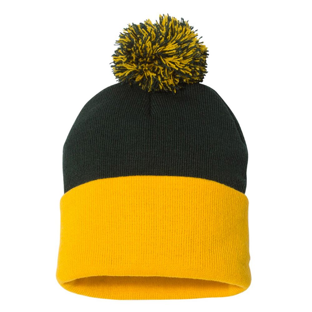 Sportsman Pom-Pom Knit Beanie