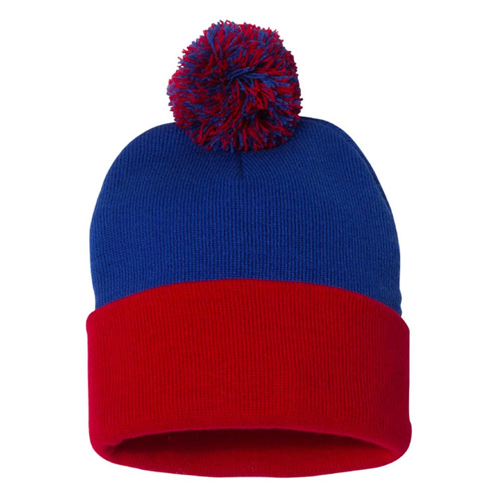 Sportsman Pom-Pom Knit Beanie