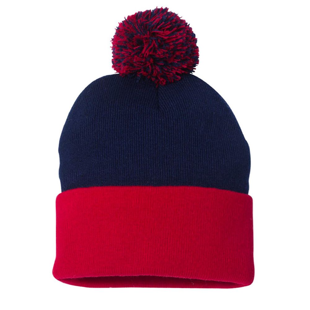 Sportsman Pom-Pom Knit Beanie