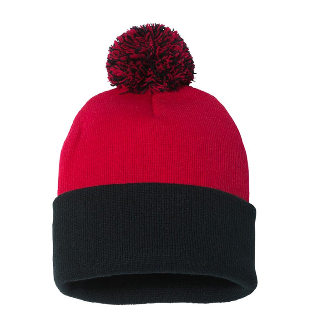 Sportsman Pom-Pom Knit Beanie