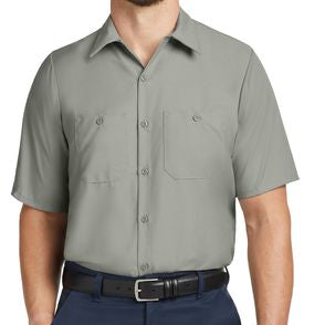Red Kap Short Sleeve Industrial Work Shirt