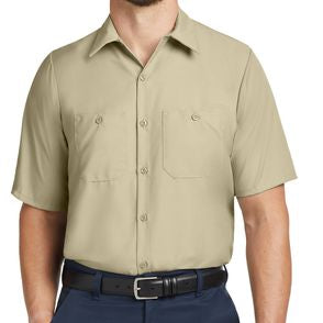 Red Kap Short Sleeve Industrial Work Shirt