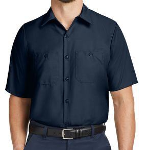 Red Kap Short Sleeve Industrial Work Shirt