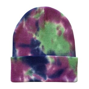 "Sportsman - 12" Tie-Dyed Cuffed Beanie"