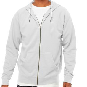 Independent Trading Co. Icon Lightweight Loopback Terry Full-Zip Hoodie