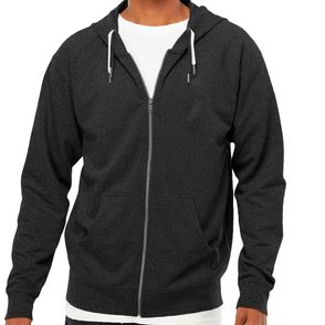 Independent Trading Co. Icon Lightweight Loopback Terry Full-Zip Hoodie