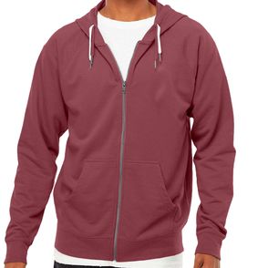 Independent Trading Co. Icon Lightweight Loopback Terry Full-Zip Hoodie