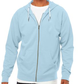 Independent Trading Co. Icon Lightweight Loopback Terry Full-Zip Hoodie