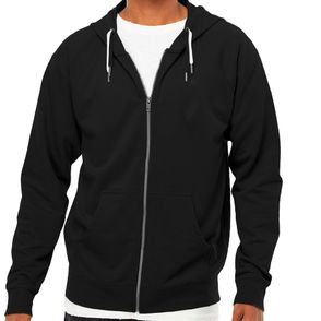 Independent Trading Co. Icon Lightweight Loopback Terry Full-Zip Hoodie
