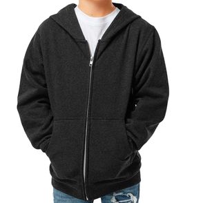 Independent Trading Co. Youth Midweight Full-Zip Hoodie